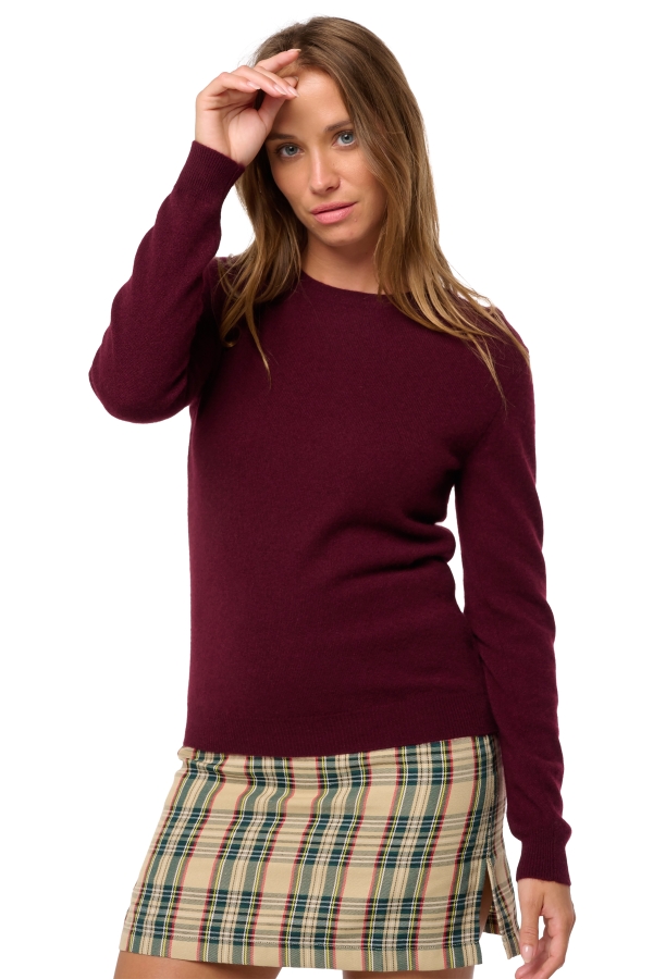 Cashmere kaschmir pullover damen fruhjahr sommer kollektion thalia first red wine l