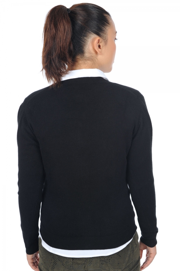 Cashmere kaschmir pullover damen gunstig tyra first schwarz l