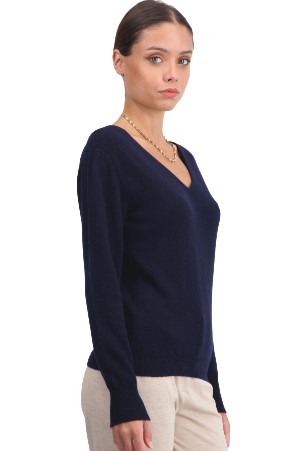 Cashmere kaschmir pullover damen trieste first nachtblau m