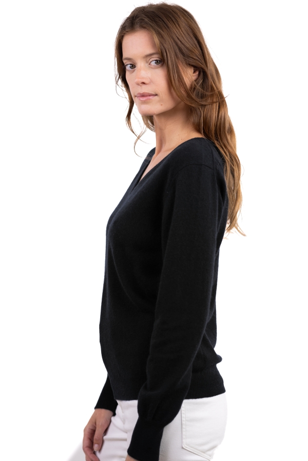 Cashmere kaschmir pullover damen trieste first schwarz m