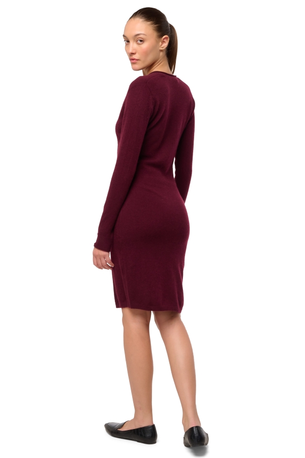 Cashmere kaschmir pullover damen trinidad first red wine l