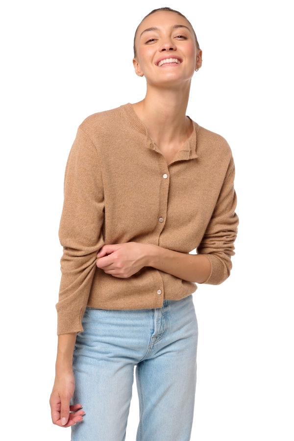 Cashmere kaschmir pullover damen tyra first african camel xs