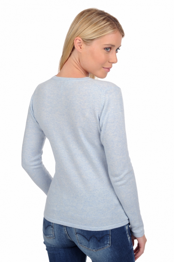 Cashmere kaschmir pullover damen v ausschnitt emma arctic 