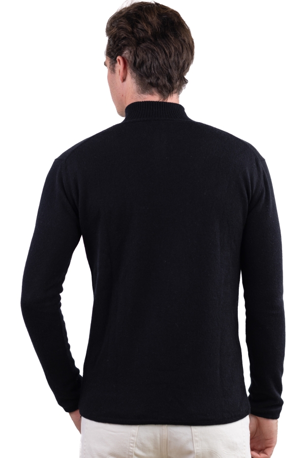 Cashmere kaschmir pullover herren cilio schwarz natural stone 2xl