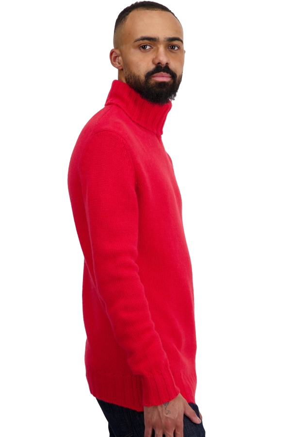 Cashmere kaschmir pullover herren dicke achille rouge xl