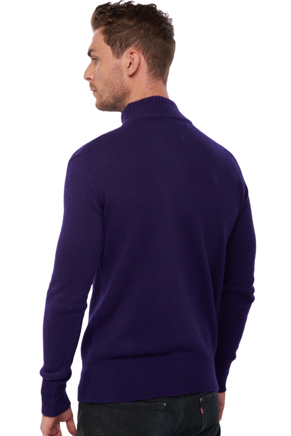 Cashmere kaschmir pullover herren dicke donovan deep purple xl