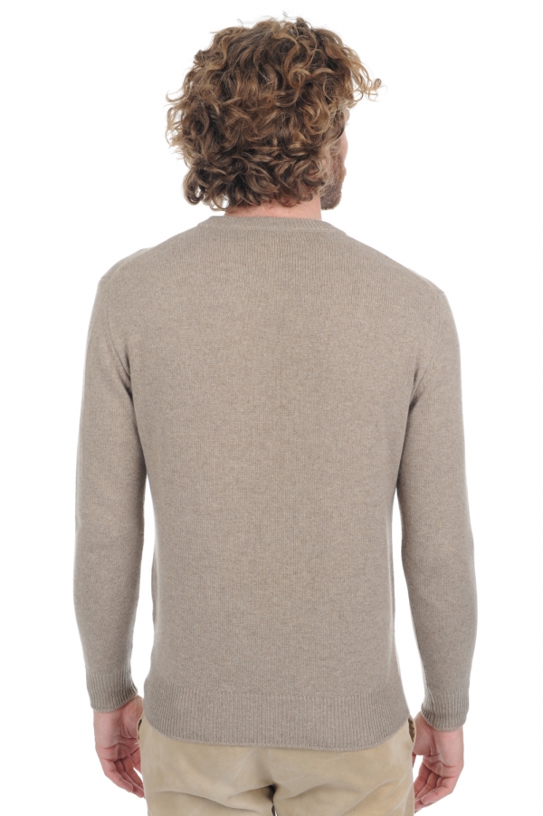 Cashmere kaschmir pullover herren dicke nestor 4f premium dolma natural m