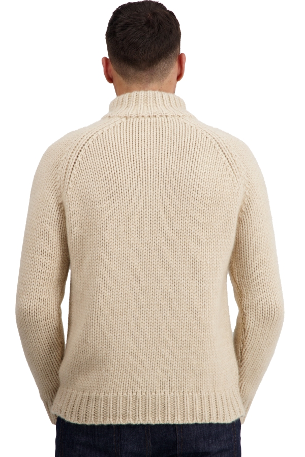 Cashmere kaschmir pullover herren dicke tripoli natural winter dawn natural beige 4xl