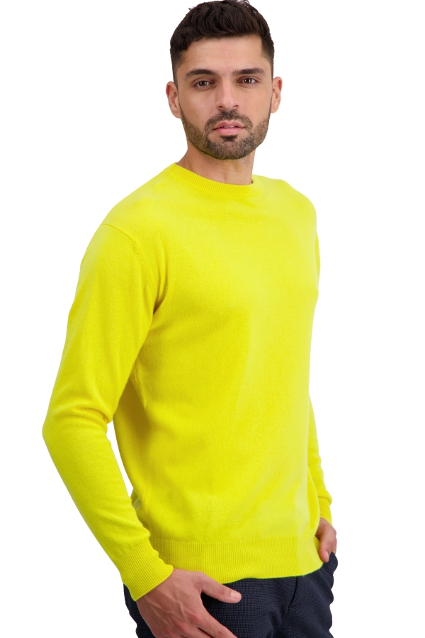 Cashmere kaschmir pullover herren die zeitlosen nestor jaune citric l