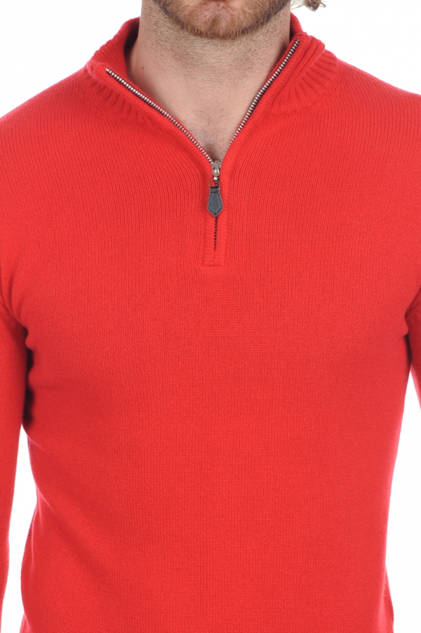 Cashmere kaschmir pullover herren donovan premium rot 4xl