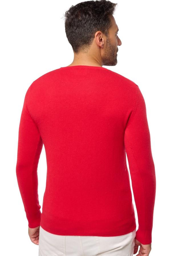 Cashmere kaschmir pullover herren gunstig tao first deep red 2xl