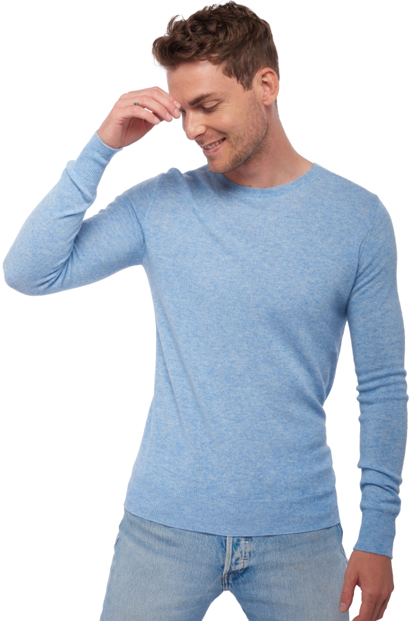 Cashmere kaschmir pullover herren gunstig tao first powder blue 2xl