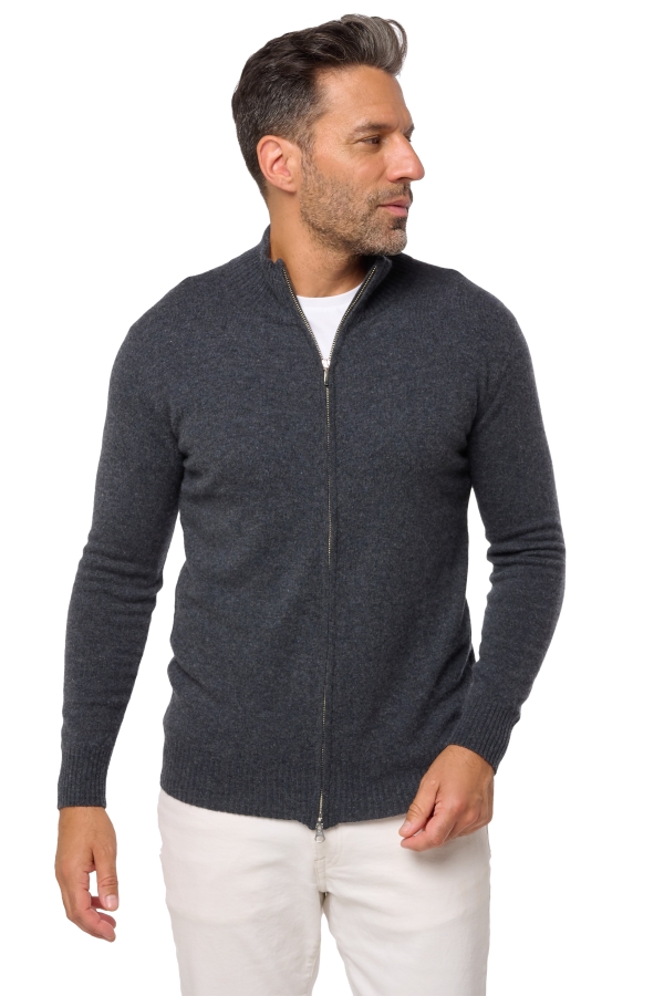 Cashmere kaschmir pullover herren gunstig thobias first dark grey m