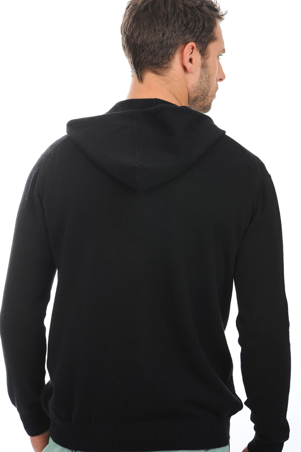 Cashmere kaschmir pullover herren hiro schwarz xl