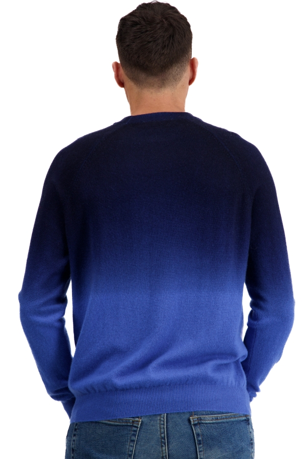 Cashmere kaschmir pullover herren rundhals ticino tetbury blue nachtblau 2xl