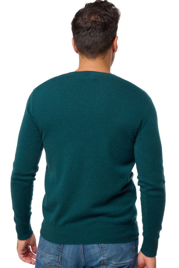 Cashmere kaschmir pullover herren tor first vert emeraude 2xl