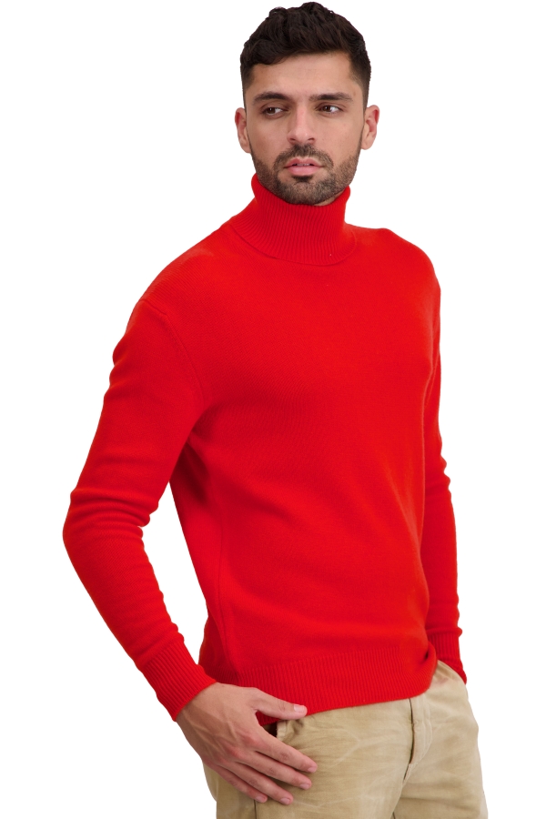 Cashmere kaschmir pullover herren torino first tomato 2xl