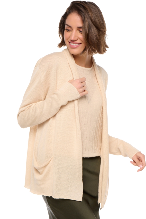 Leinen kaschmir pullover damen sissi wheat s