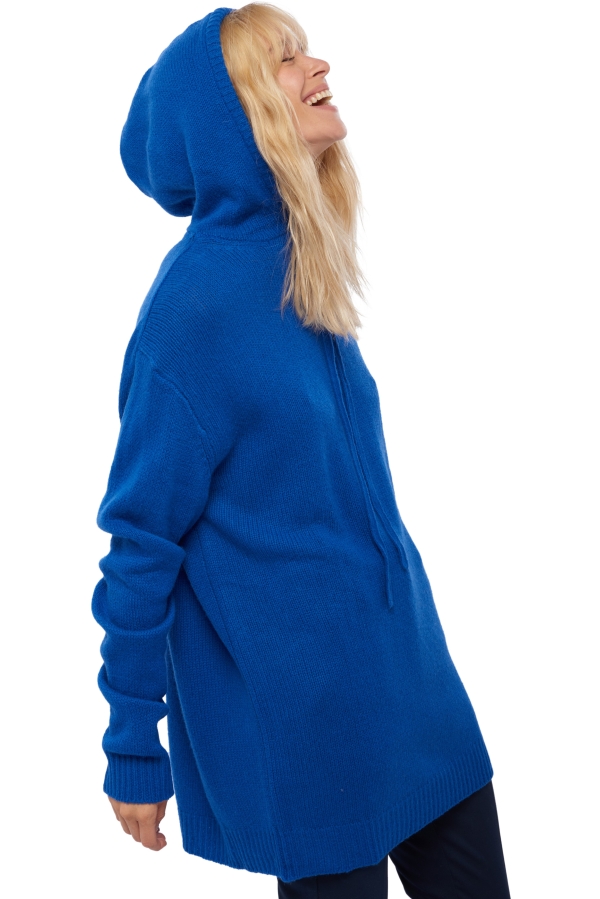 Yak kaschmir pullover damen veria intensivblau 3xl