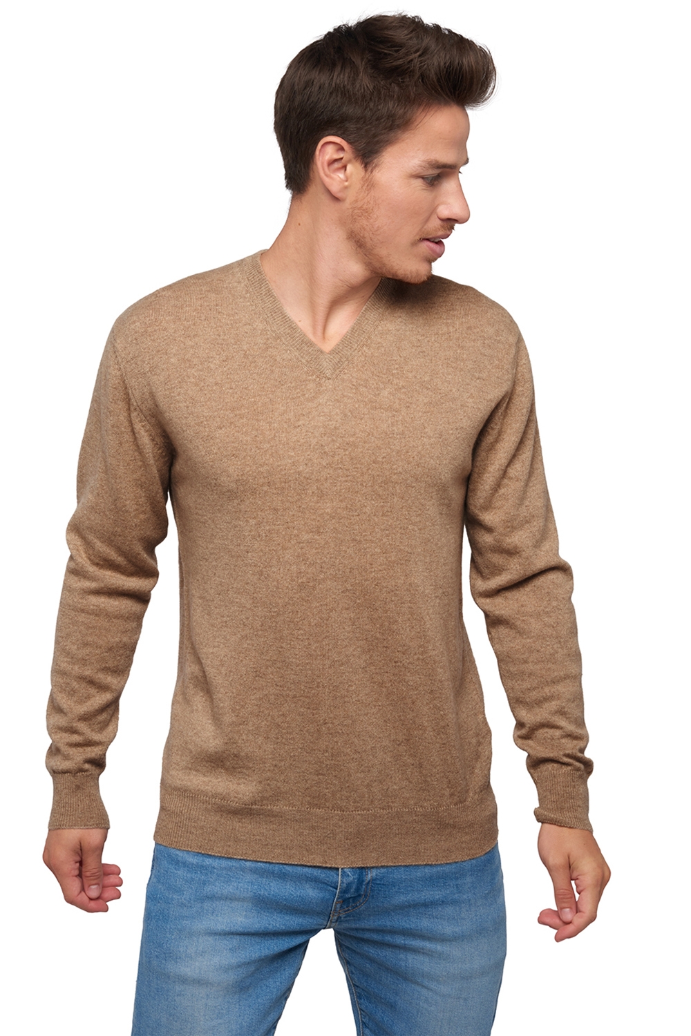  kaschmir pullover herren natural poppy 4f natural brown xs