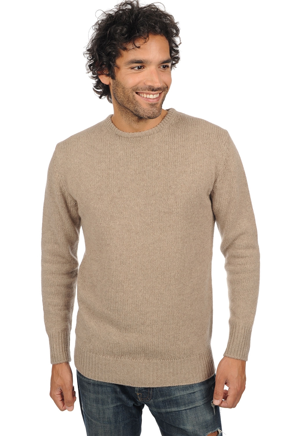 Cashmere kaschmir pullover damen bilal natural brown l