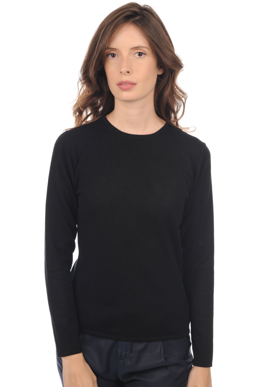 Cashmere kaschmir pullover damen fruhjahr sommer kollektion line premium black xs