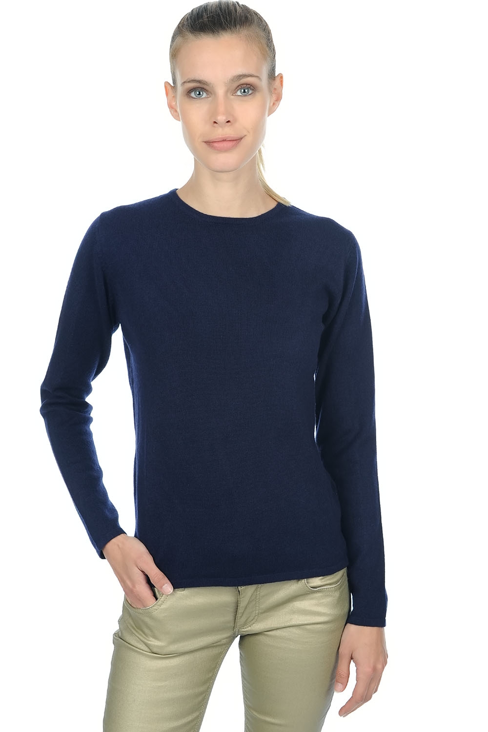 Cashmere kaschmir pullover damen fruhjahr sommer kollektion line premium premium navy 2xl