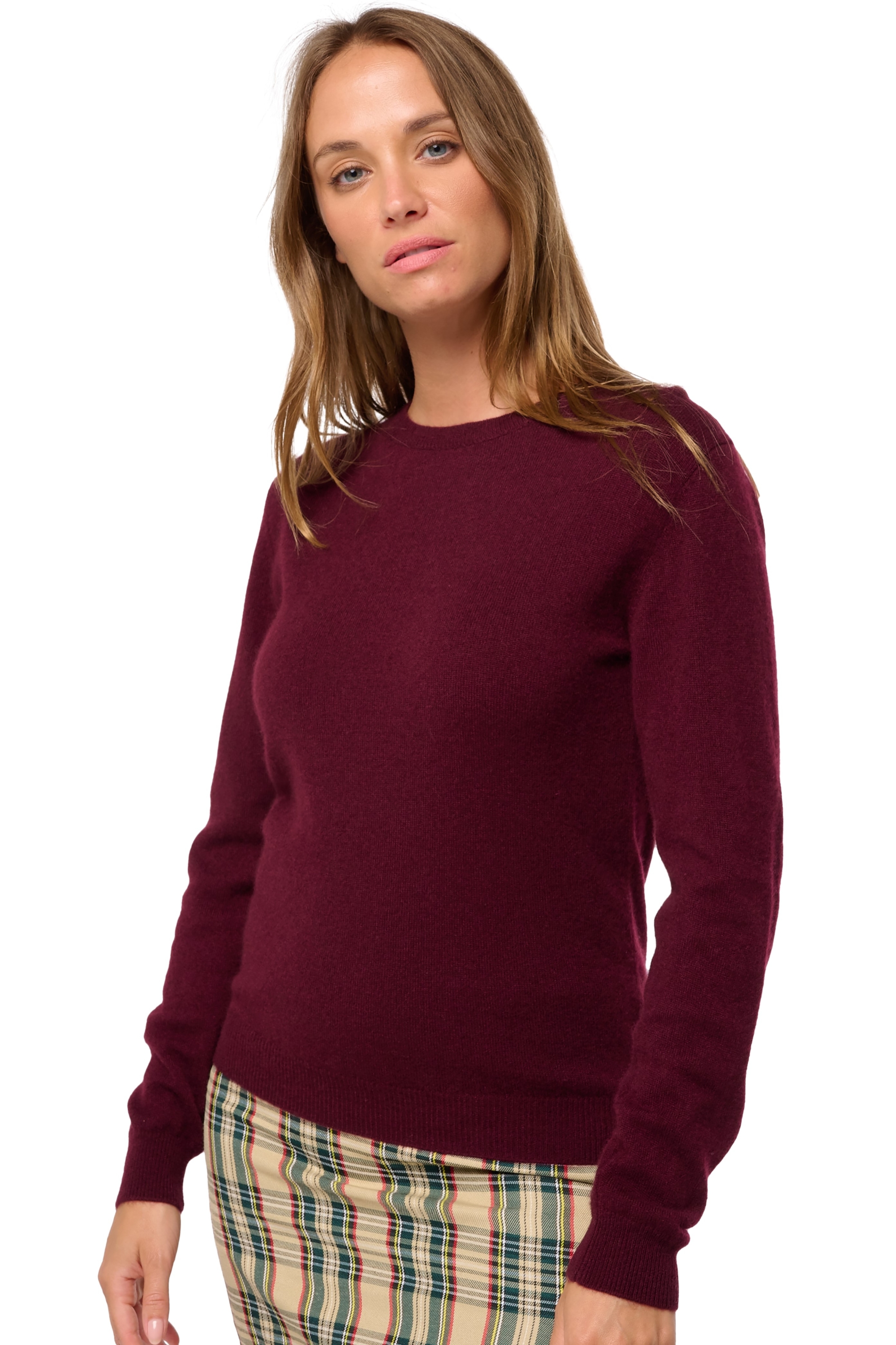 Cashmere kaschmir pullover damen fruhjahr sommer kollektion thalia first red wine 2xl