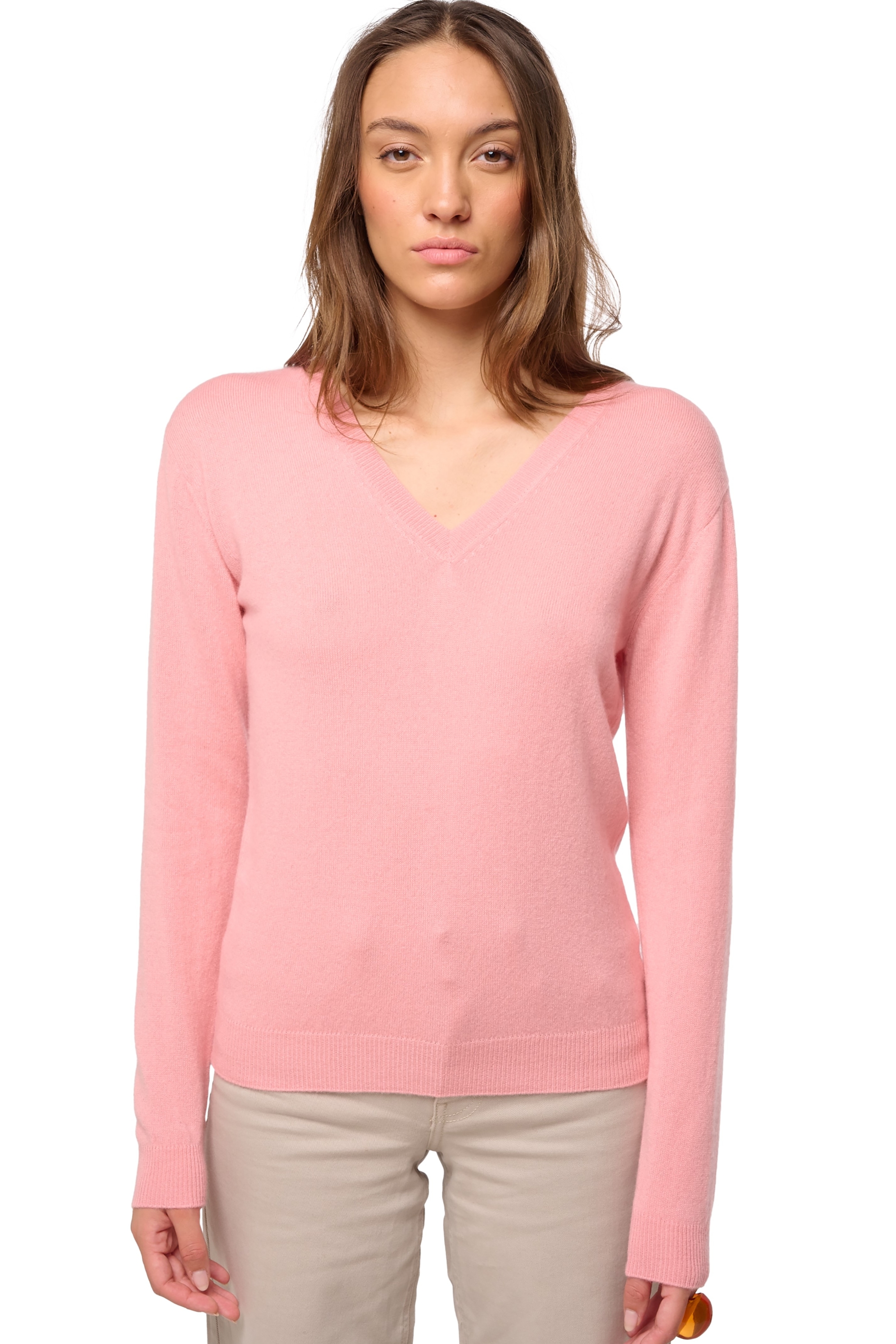 Cashmere kaschmir pullover damen gunstig tessa first tea rose xs