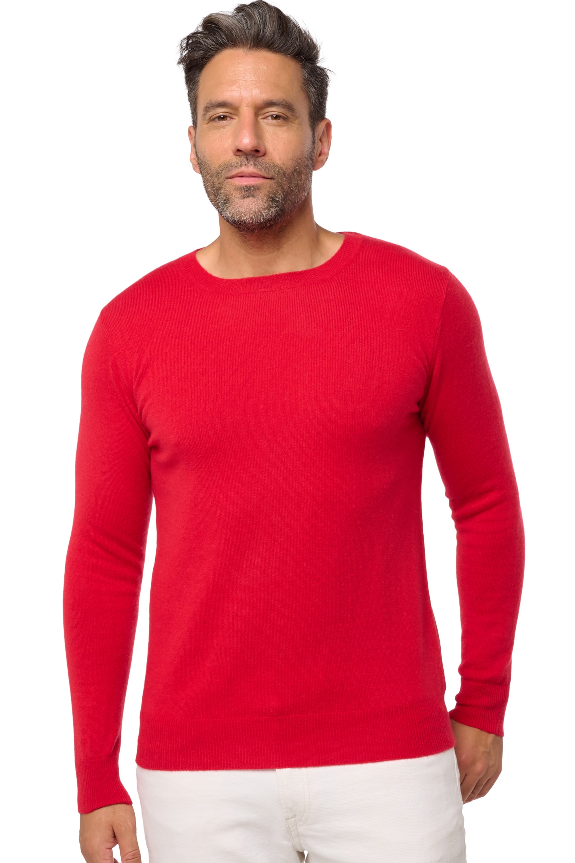 Cashmere kaschmir pullover herren gunstig tao first deep red l