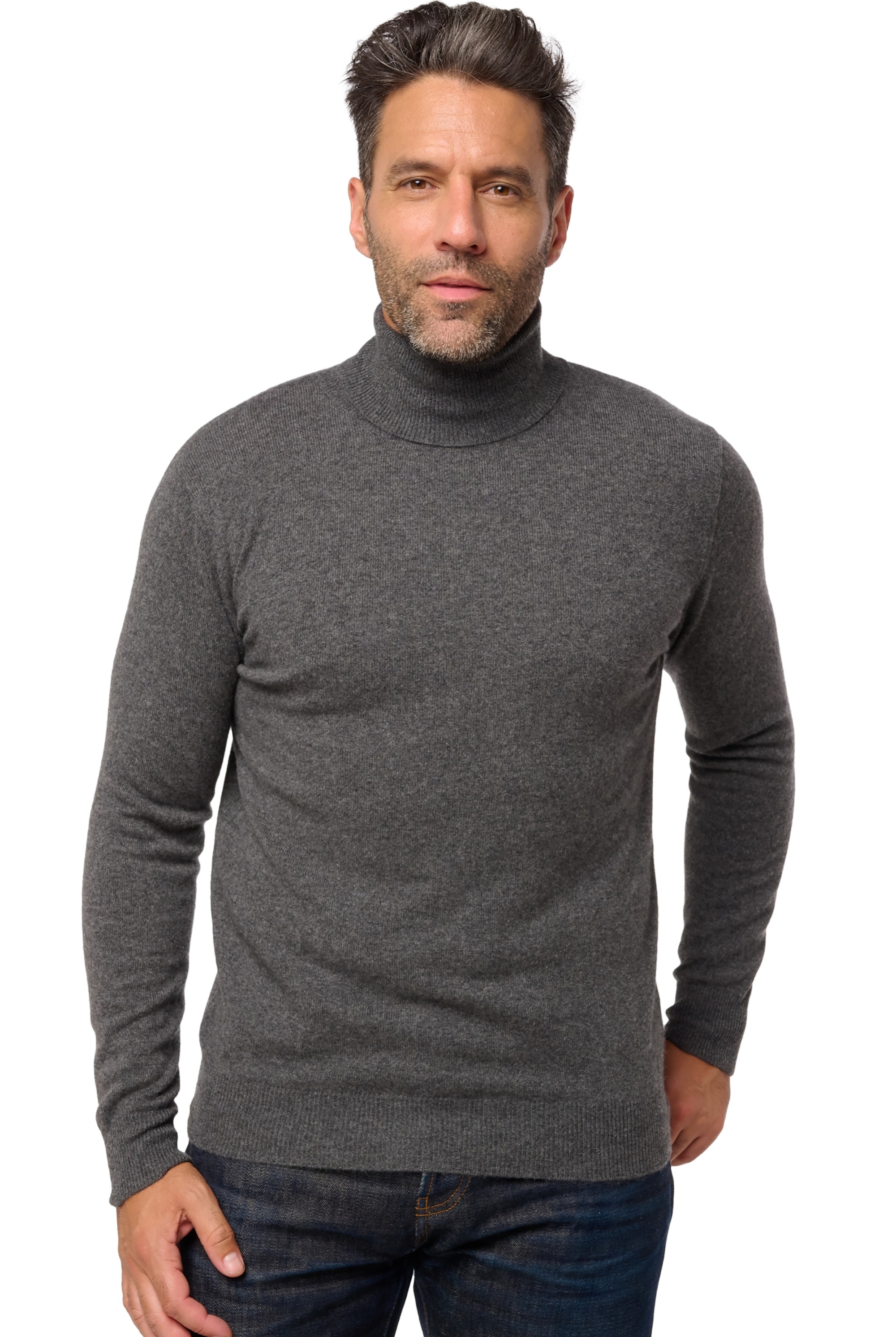 Cashmere kaschmir pullover herren gunstig tarry first dark grey 2xl