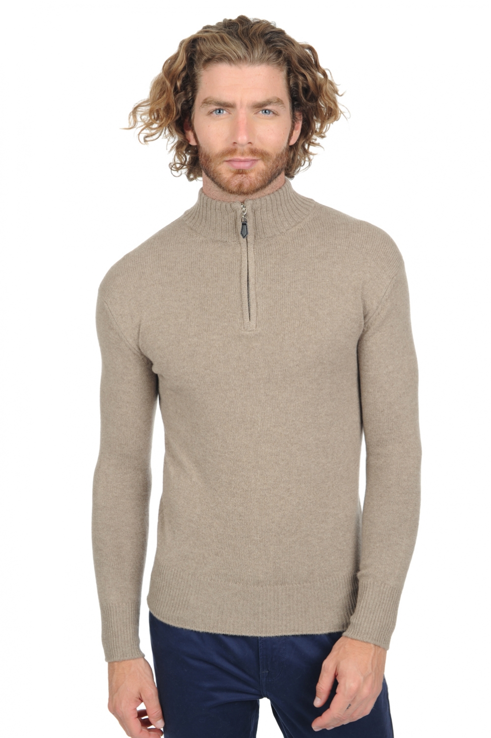 Cashmere kaschmir pullover herren premium pullover donovan premium dolma natural 3xl