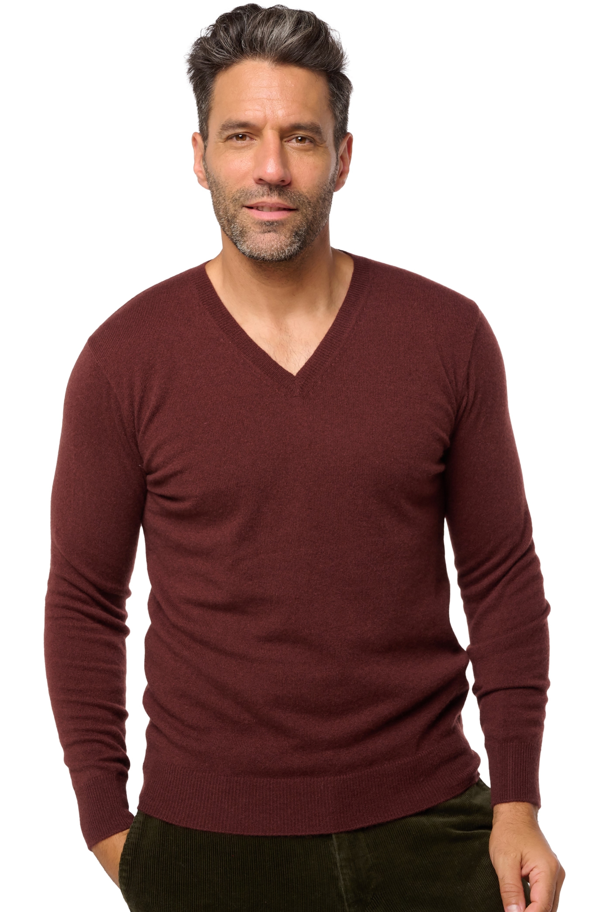 Cashmere kaschmir pullover herren tor first cinnabar m