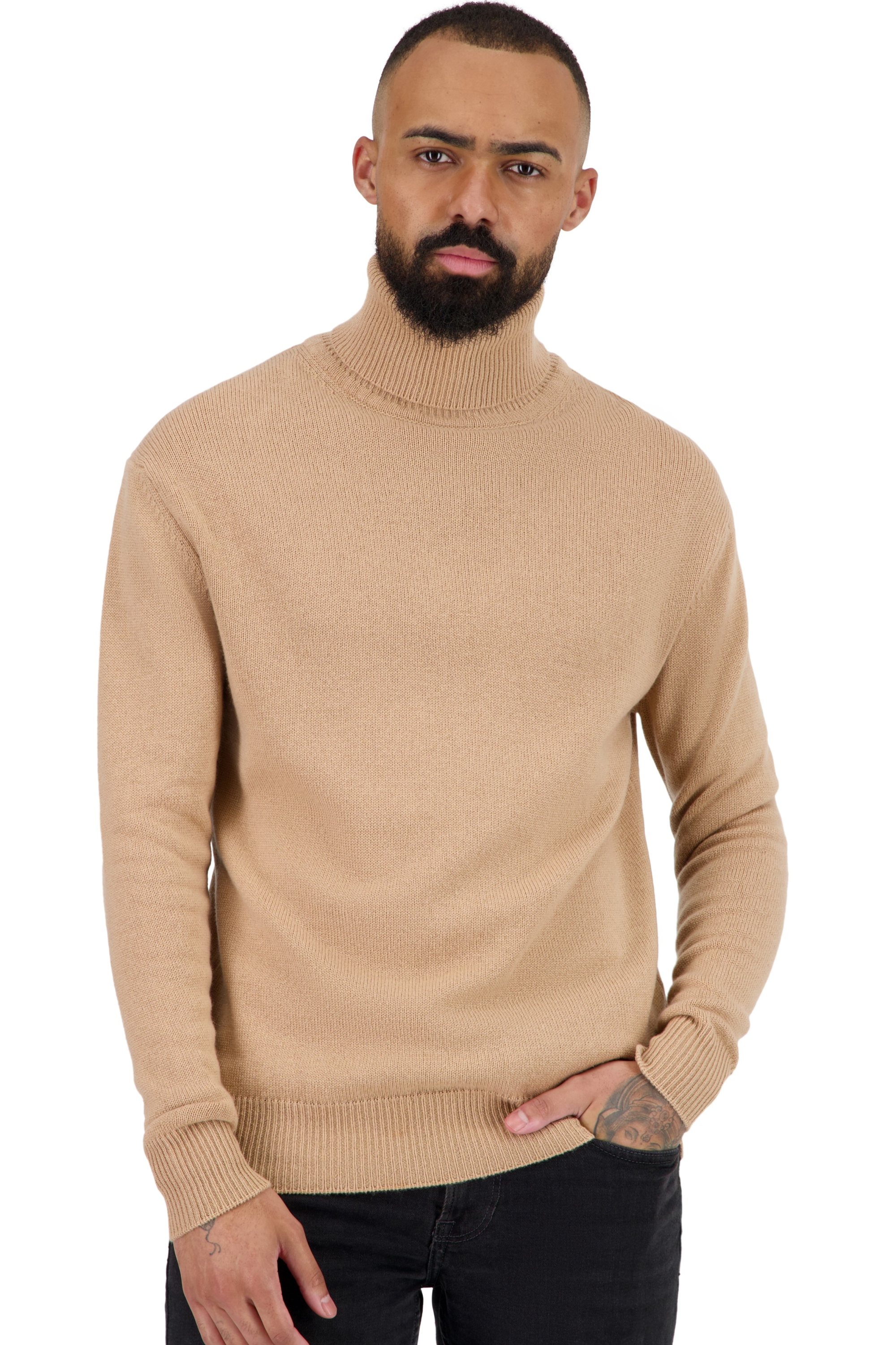 Cashmere kaschmir pullover herren torino first creme brulee 2xl